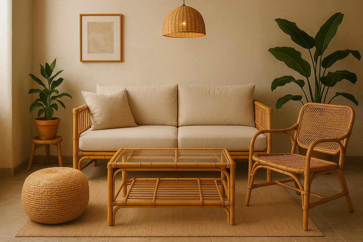 Decoração com Bambu