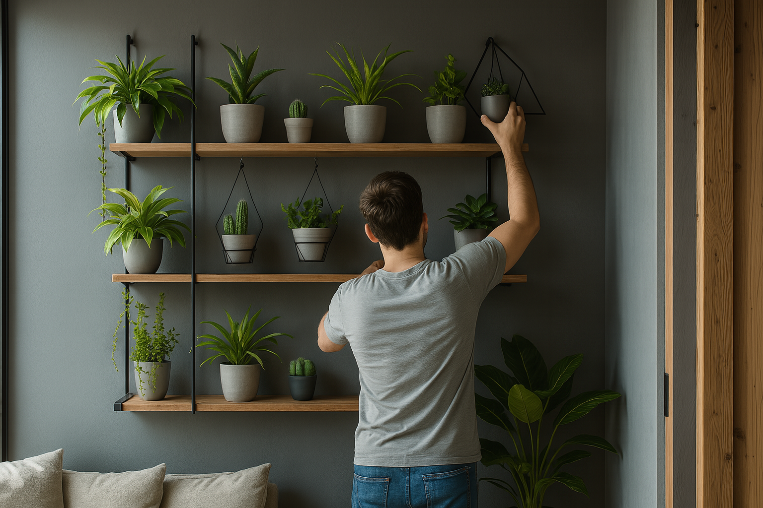 Jardim Vertical em Apartamento