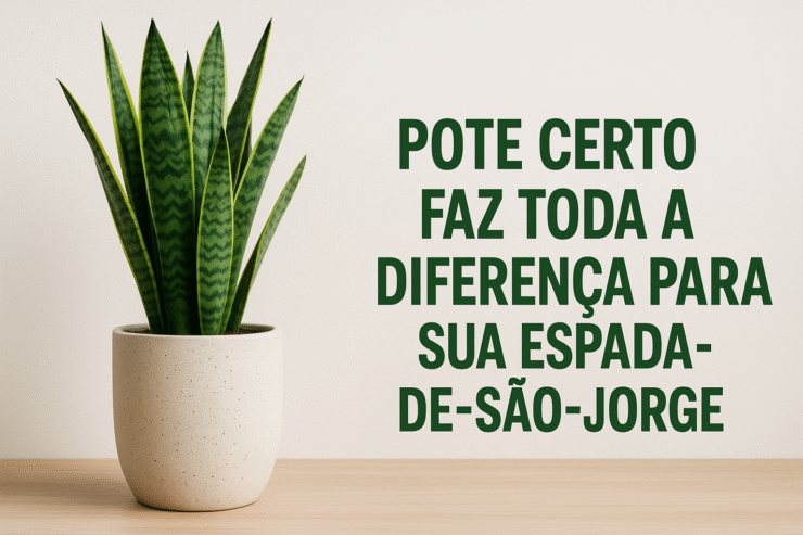 pote certo faz toda a diferença para sua espada-de-são-jorge