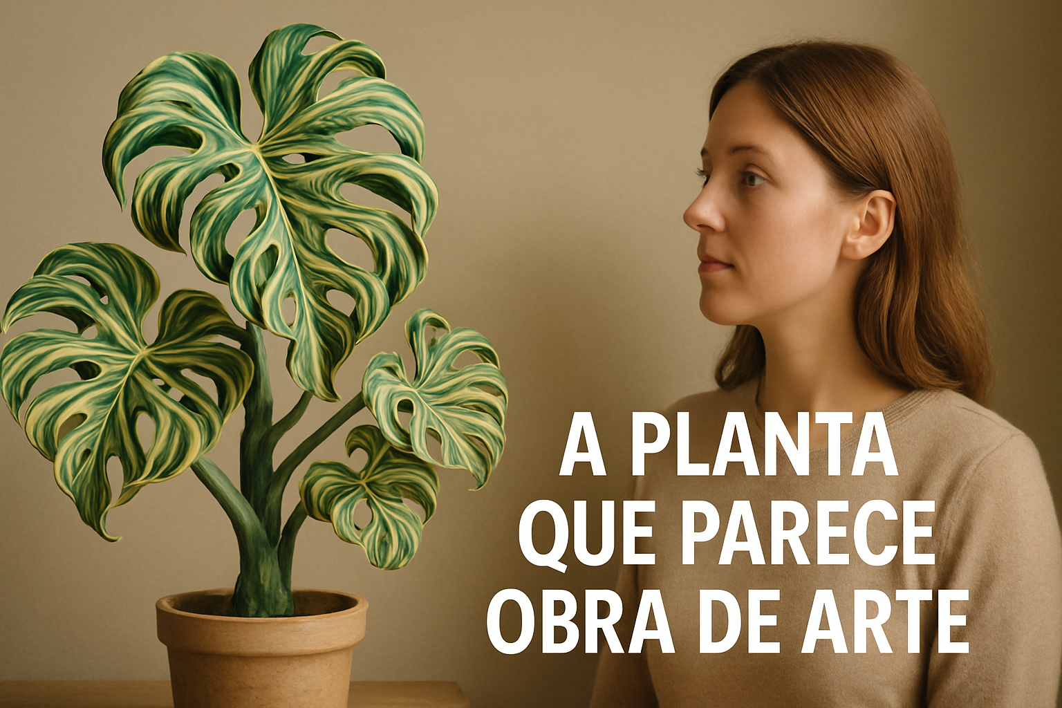 A Planta Que Parece Obra de Arte