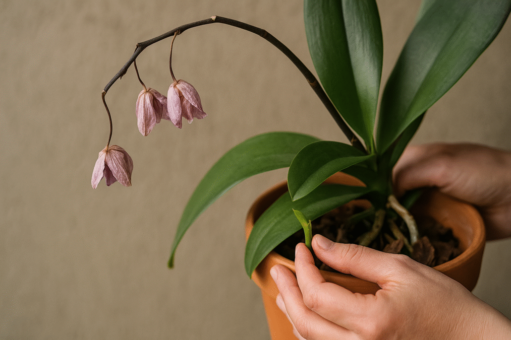 Sua orquídea não morreu
