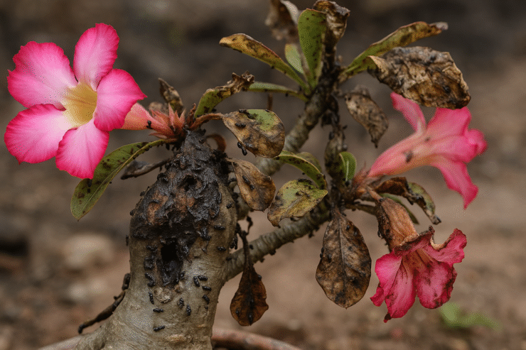 praga que destrói a Rosa do Deserto